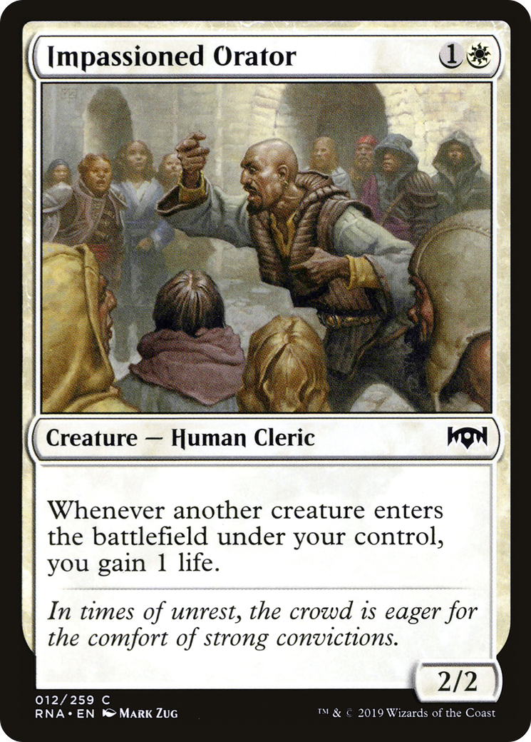 Impassioned Orator (RNA) #12 [EN/N]