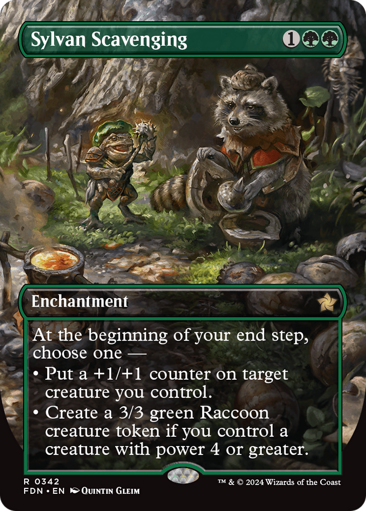 Sylvan Scavenging (FDN) #342 [EN/N] s/o