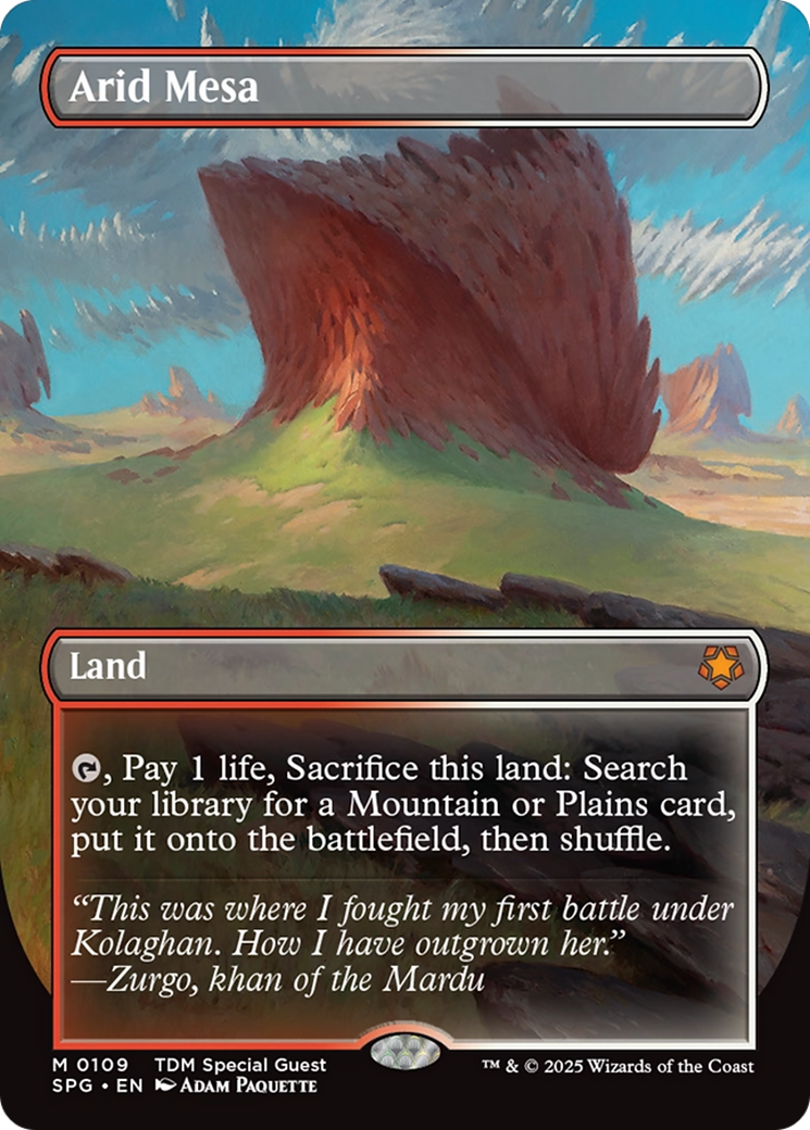 Arid Mesa (SPG) #109 [EN/N] s/o