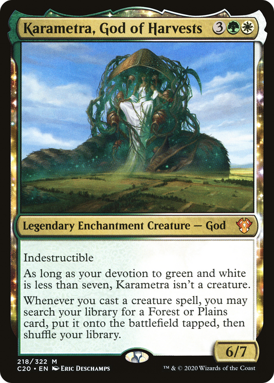 Karametra, God of Harvests (C20) #218 [EN/N]