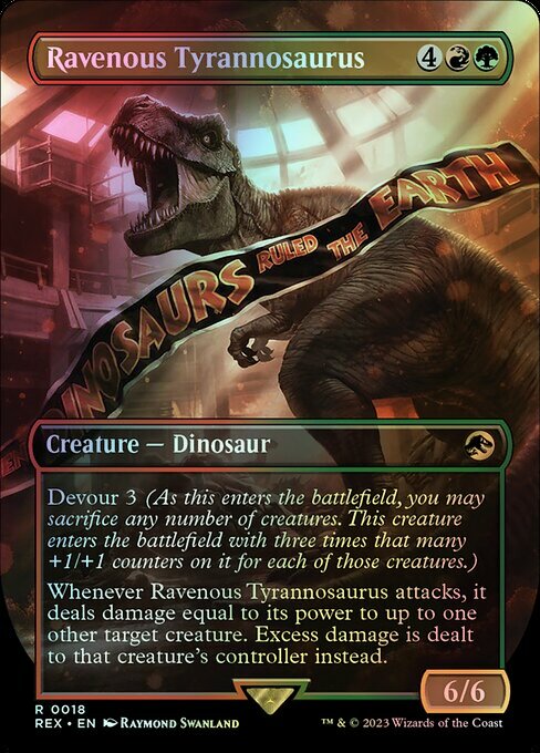 Ravenous Tyrannosaurus (REX) #18 [EN/F]