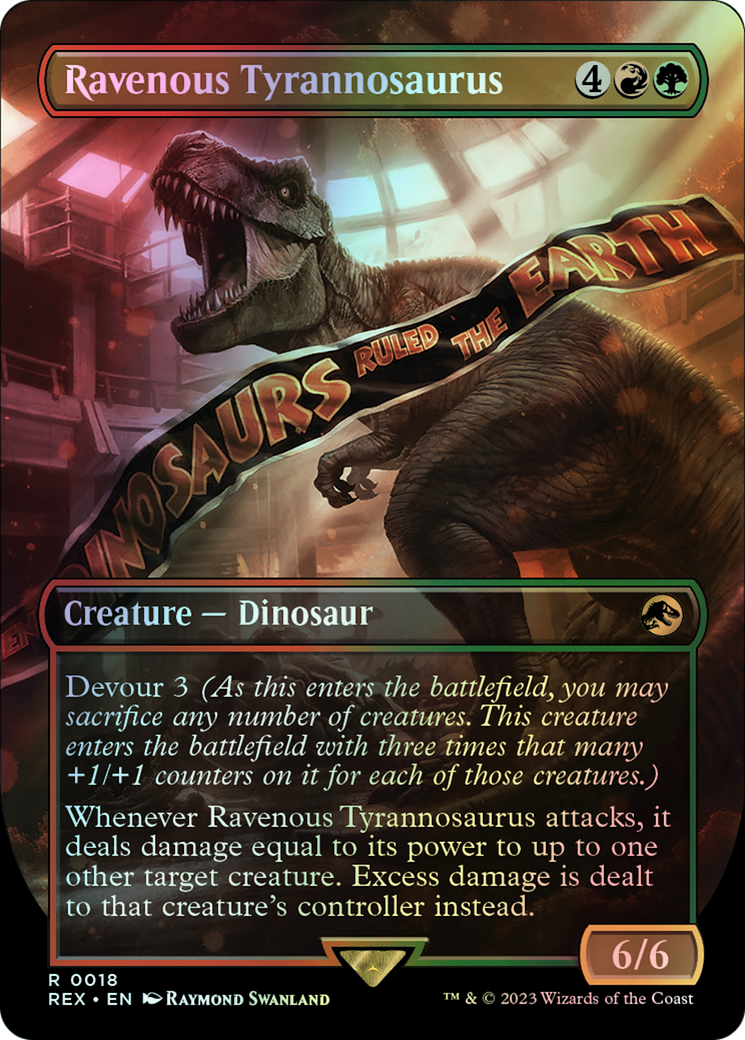 Ravenous Tyrannosaurus (REX) #18 [EN/F] s/o