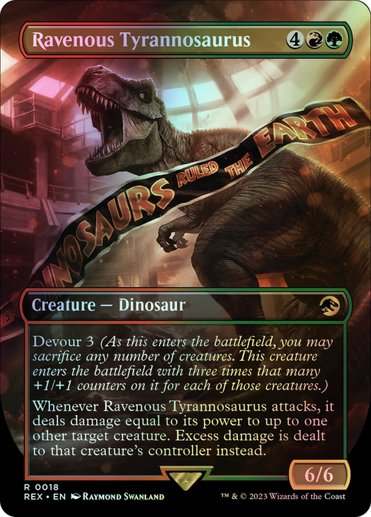 Ravenous Tyrannosaurus (REX) #18 [EN/F] s/o