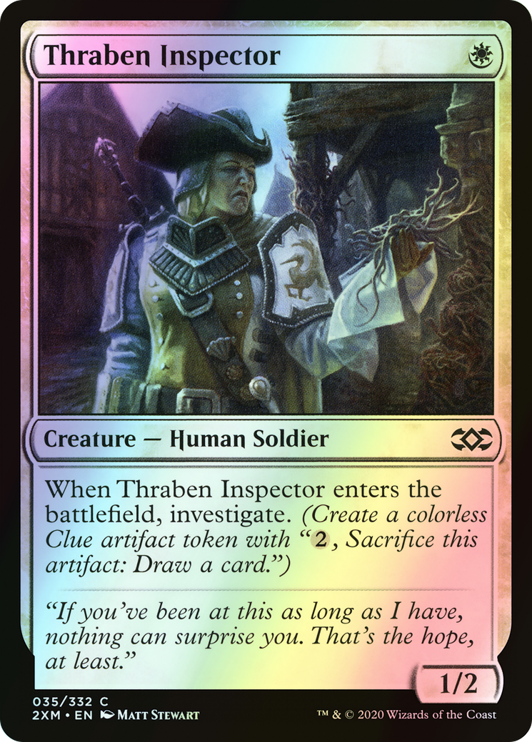 Thraben Inspector (2XM) #35 [EN/F] s/o