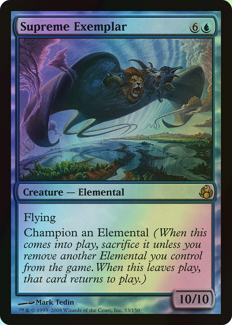 Supreme Exemplar (MOR) #53 [EN/F] s/o