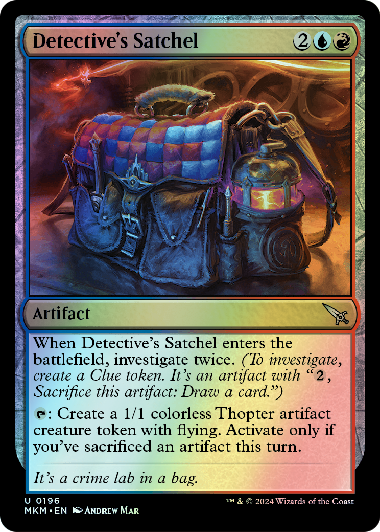 Detective's Satchel (MKM) #196 [EN/F]