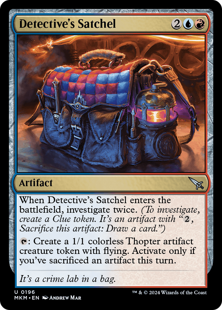 Detective's Satchel (MKM) #196 [EN/N]
