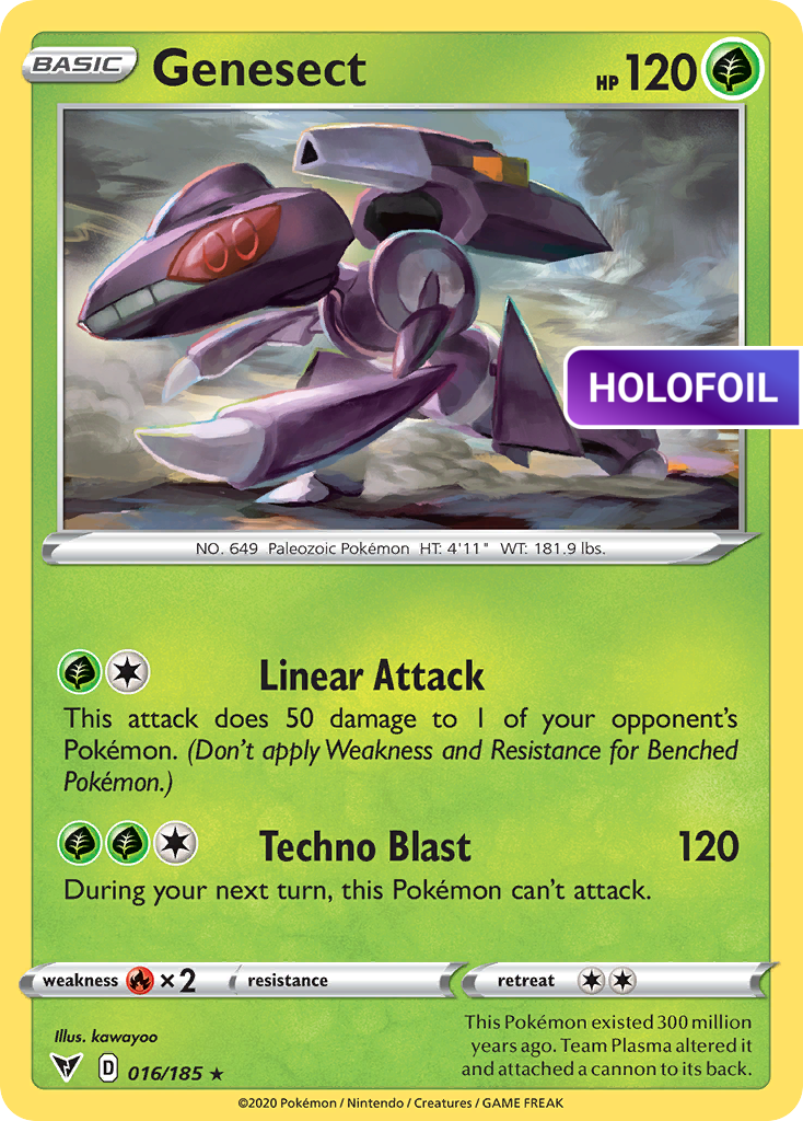 Genesect (VIV) #16 [EN/H] s/o