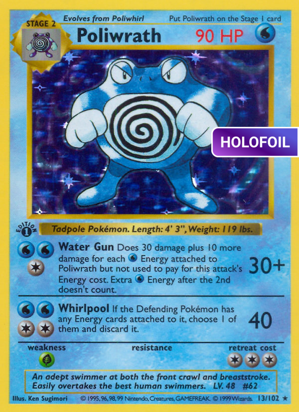 Poliwrath (BS) #13 [EN/H] s/o