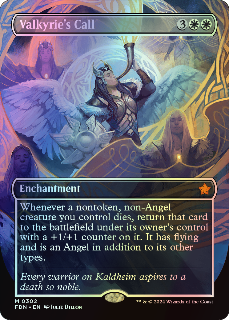 Valkyrie's Call (FDN) #302 [EN/F] s/o