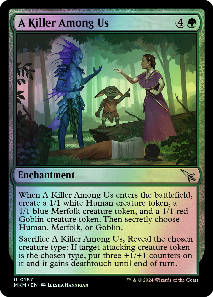 A Killer Among Us (MKM) #167 [EN/F]