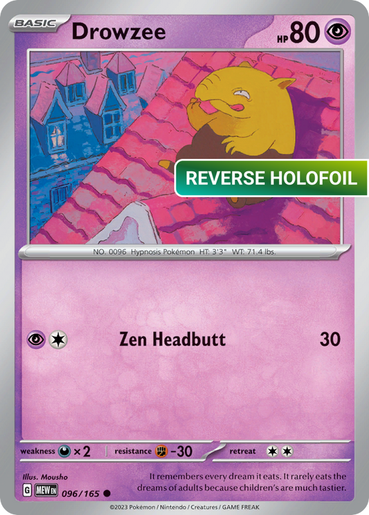 Drowzee (MEW) #096 [EN/R] s/o