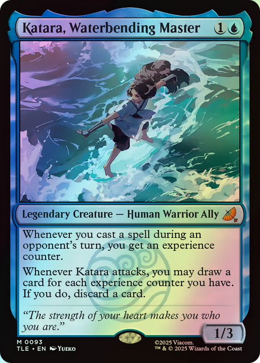 Katara, Waterbending Master (TLE) #93 [EN/F] s/o