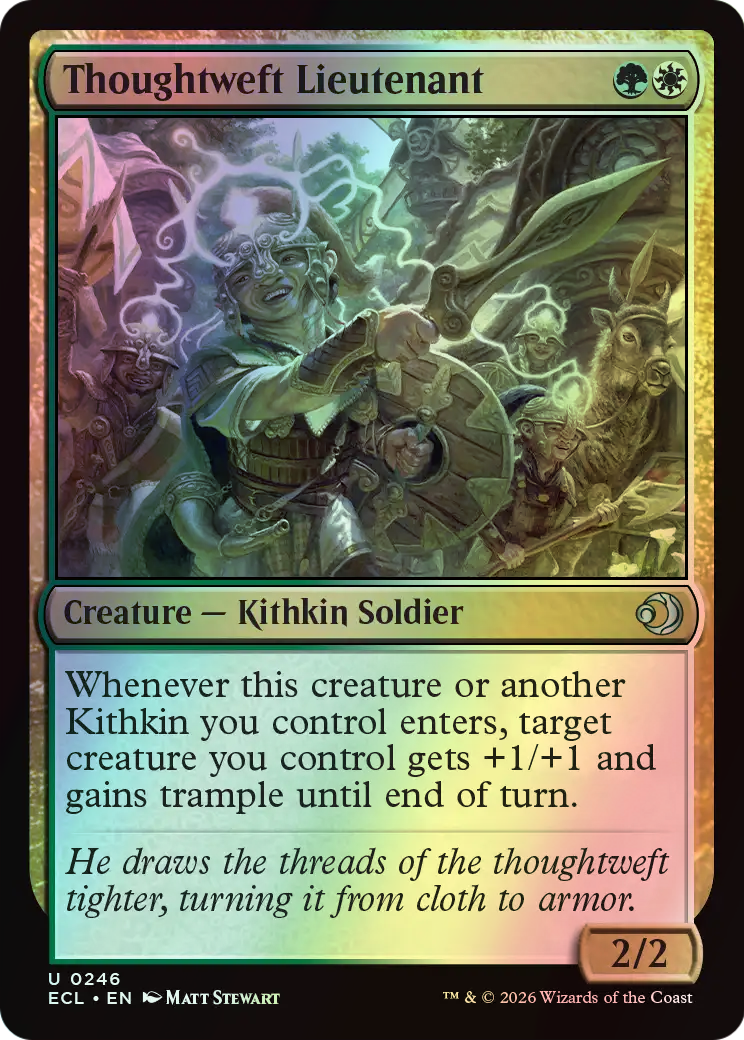 Thoughtweft Lieutenant (ECL) #246 [EN/F]