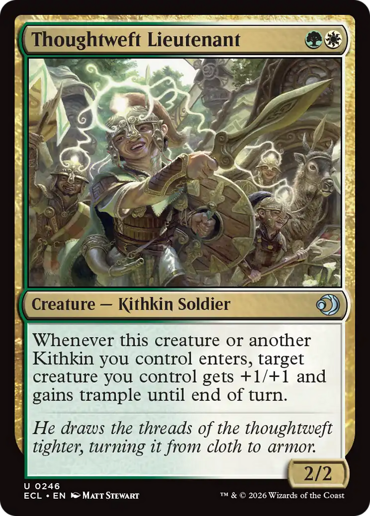Thoughtweft Lieutenant (ECL) #246 [EN/N]