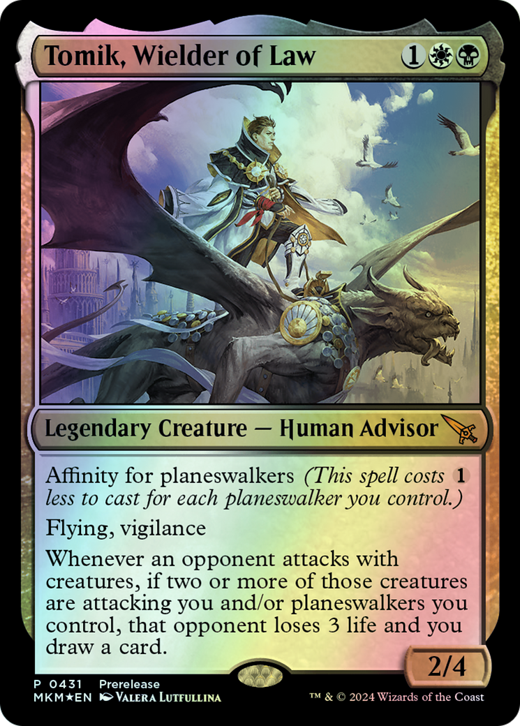 Tomik, Wielder of Law (MKM) #431 [EN/F]