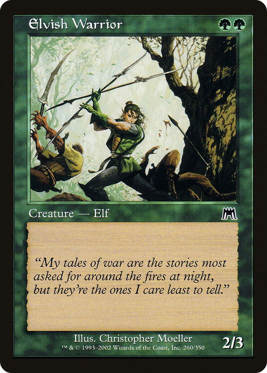Elvish Warrior (ONS) #260 [EN/N]