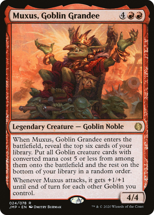 Muxus, Goblin Grandee (JMP) #24 [EN/N]
