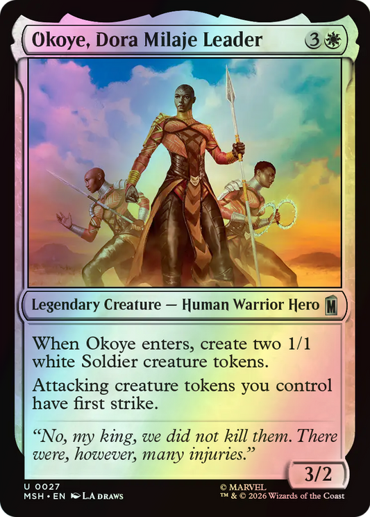 Okoye, Dora Milaje Leader (MSH) #27 [EN/F] s/o