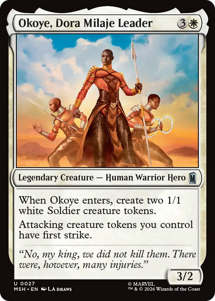 Okoye, Dora Milaje Leader (MSH) #27 [EN/N]