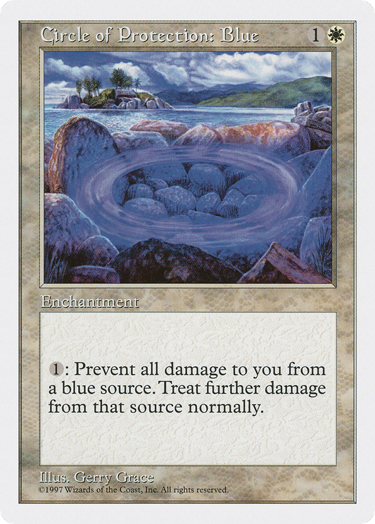 Circle of Protection: Blue (5ED) #18 [EN/N]