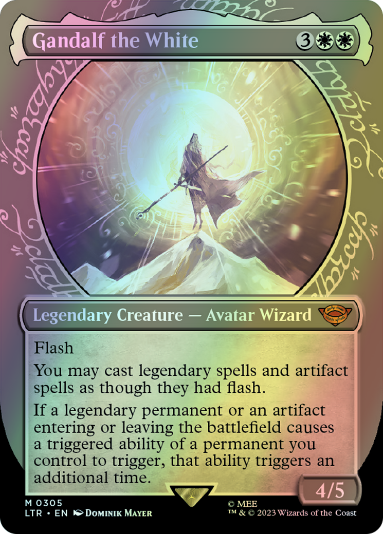 Gandalf the White (LTR) #305 [EN/F] s/o