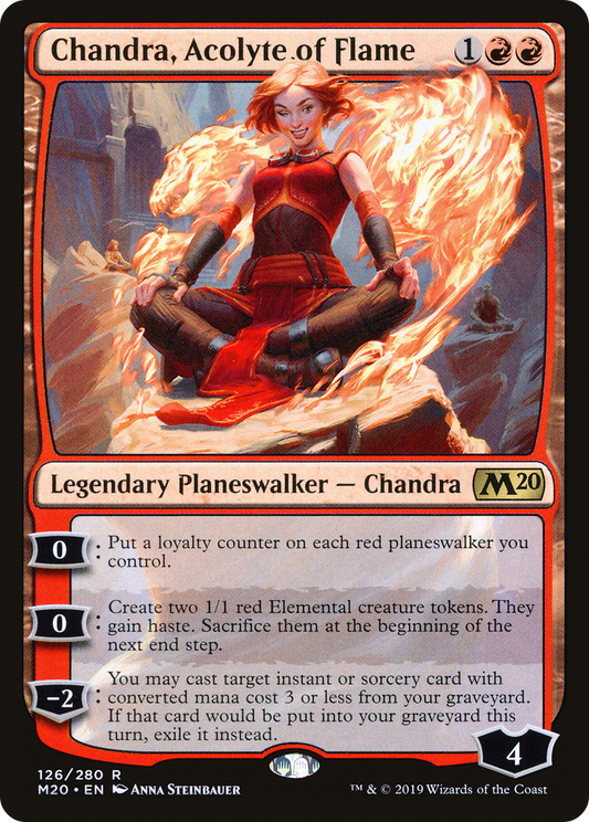 Chandra, Acolyte of Flame (M20) #126 [EN/N]