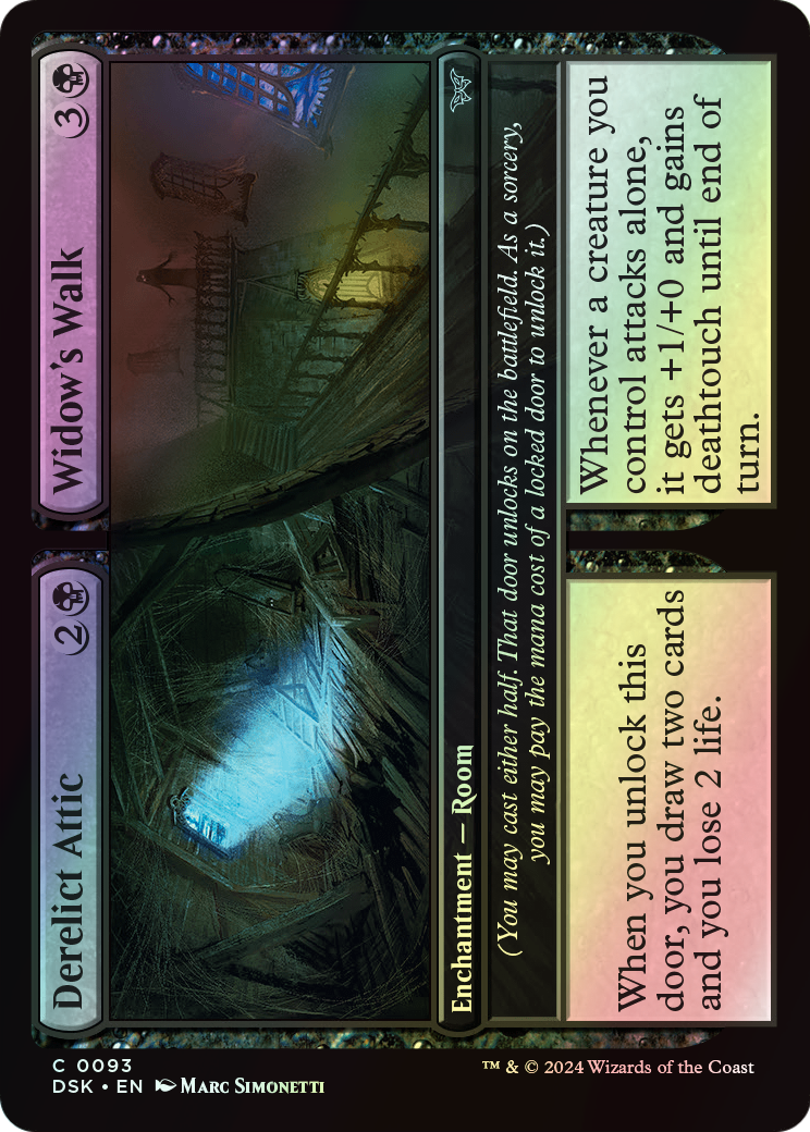 Derelict Attic // Widow's Walk (DSK) #93 [EN/F] s/o