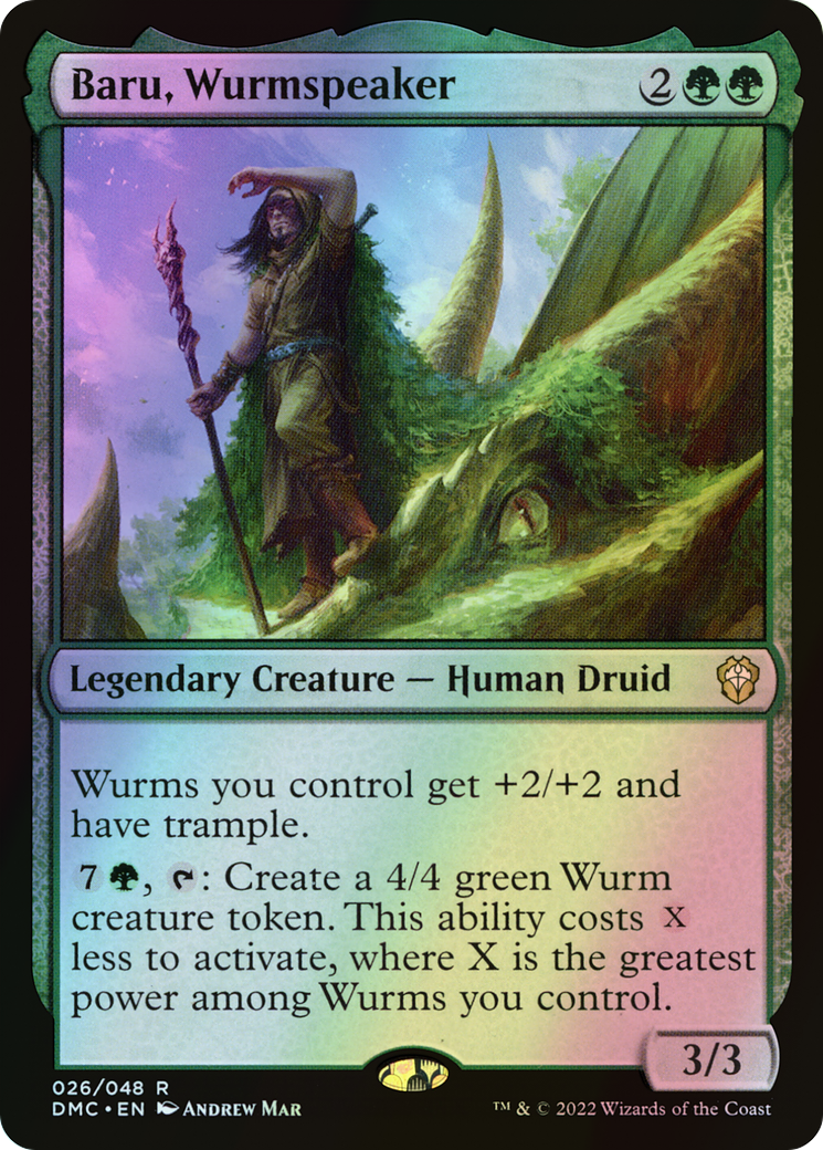 Baru, Wurmspeaker (DMC) #26 [EN/F]
