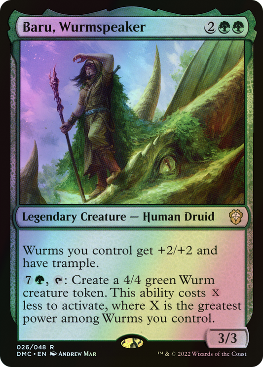 Baru, Wurmspeaker (DMC) #26 [EN/F]