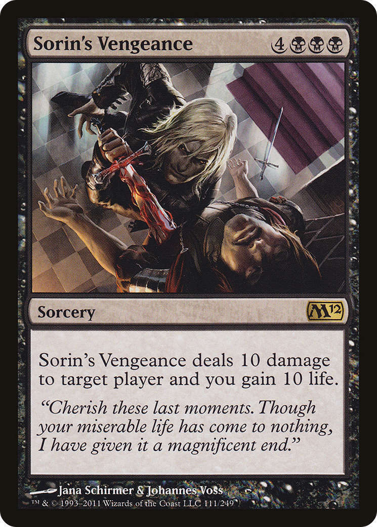 Sorin's Vengeance (M12) #111 [EN/N] s/o