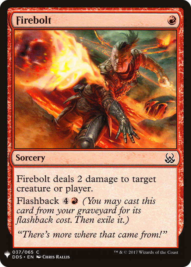 Firebolt (PLST) #DDS-37 [EN/N]