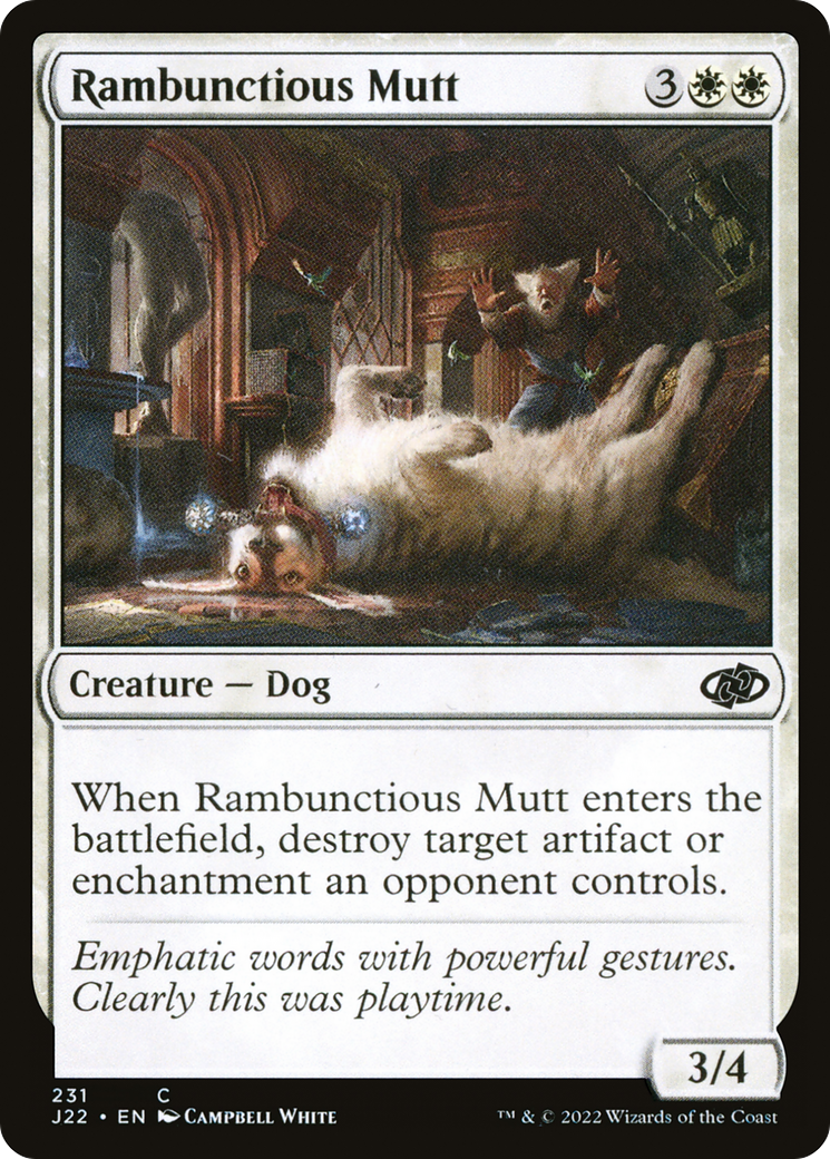 Rambunctious Mutt (J22) #231 [EN/N]