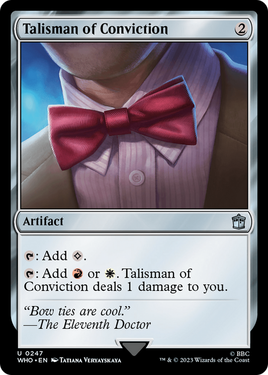 Talisman of Conviction (WHO) #247 [EN/N] s/o