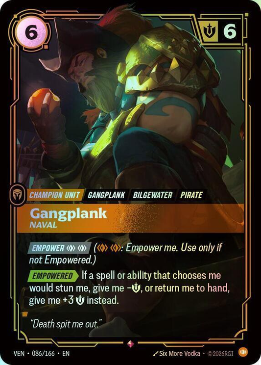 Gangplank - Naval (VEN) #086 [EN/F]