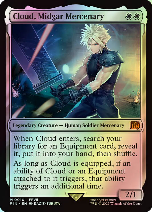 Cloud, Midgar Mercenary (FIN) #10 [EN/F] s/o