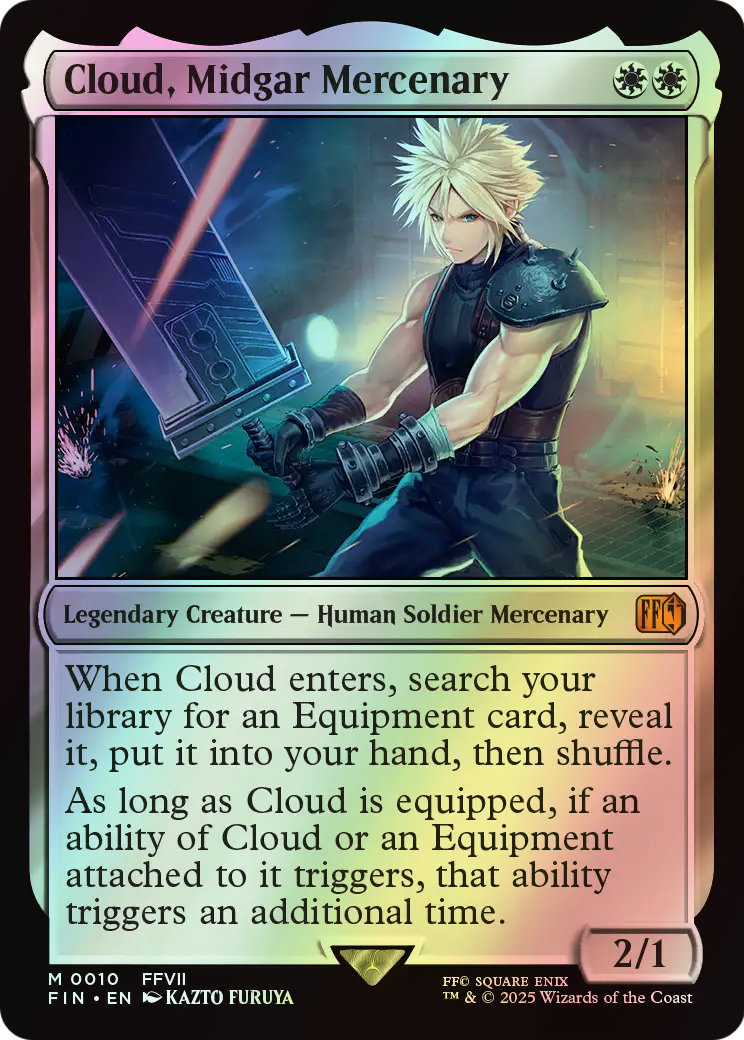 Cloud, Midgar Mercenary (FIN) #10 [EN/F] s/o