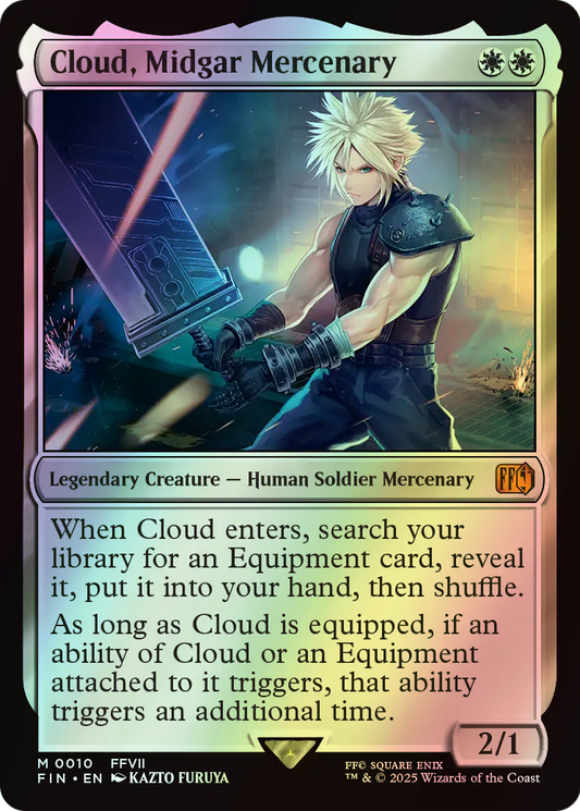 Cloud, Midgar Mercenary (FIN) #10 [EN/F] s/o