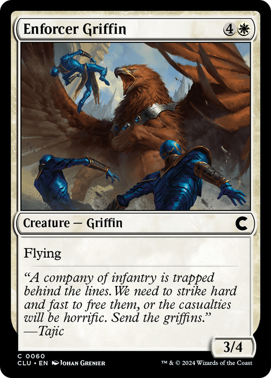 Enforcer Griffin (CLU) #60 [EN/N]