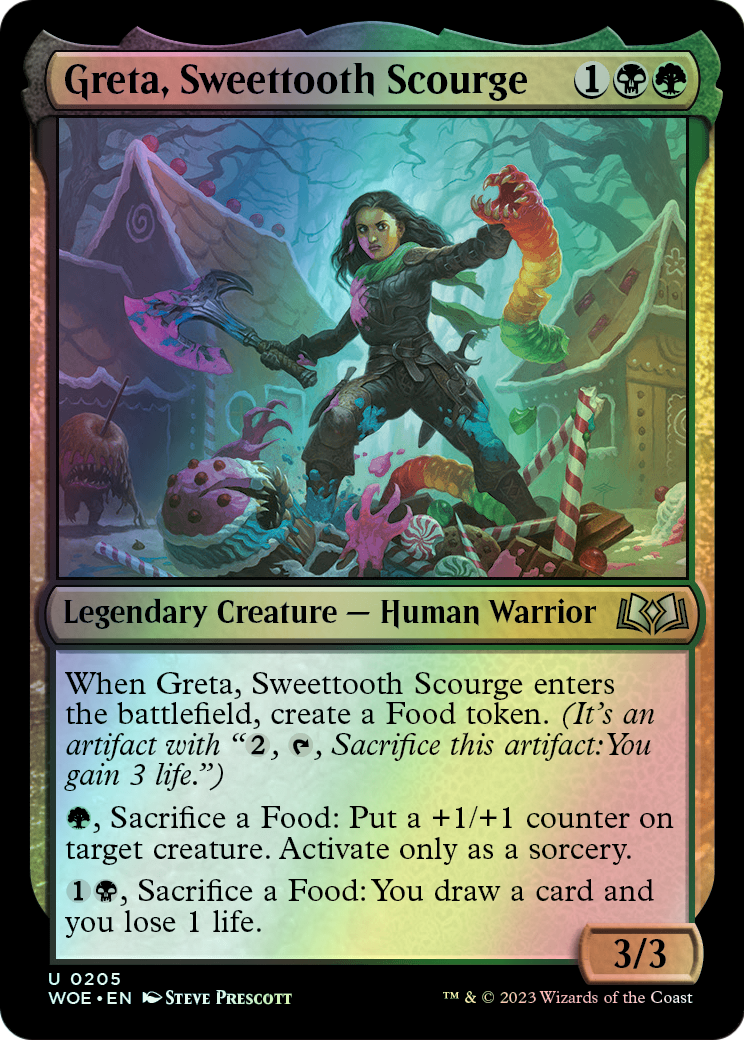 Greta, Sweettooth Scourge (WOE) #205 [EN/F] s/o