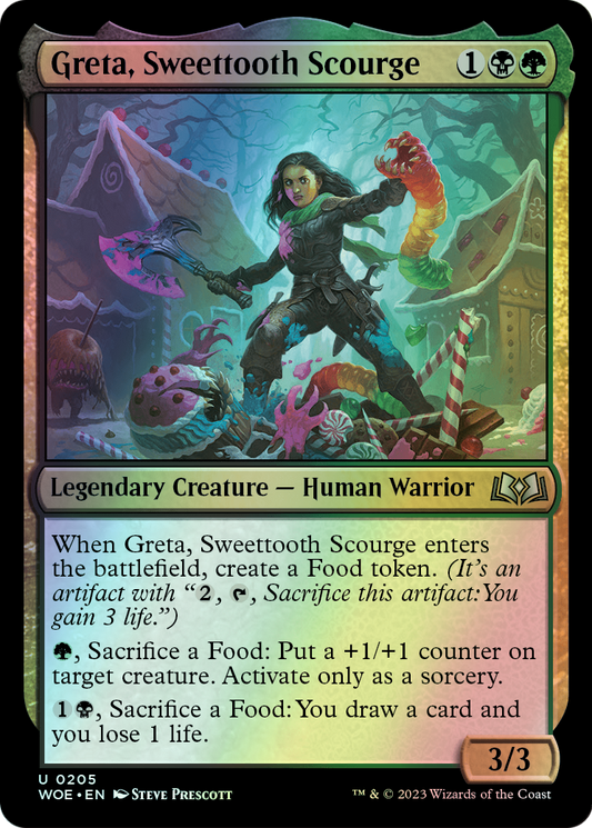 Greta, Sweettooth Scourge (WOE) #205 [EN/F] s/o
