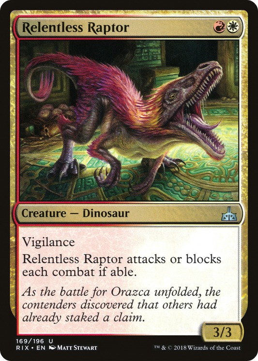 Relentless Raptor (RIX) #169 [EN/N]