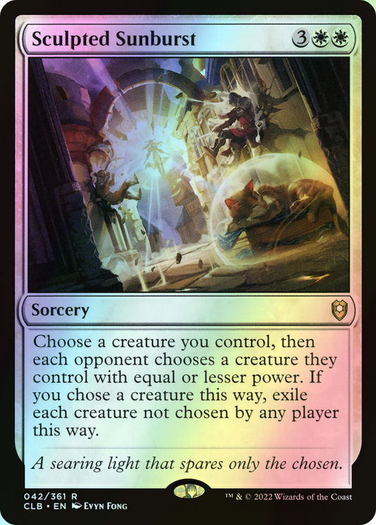Sculpted Sunburst (CLB) #42 [EN/F]