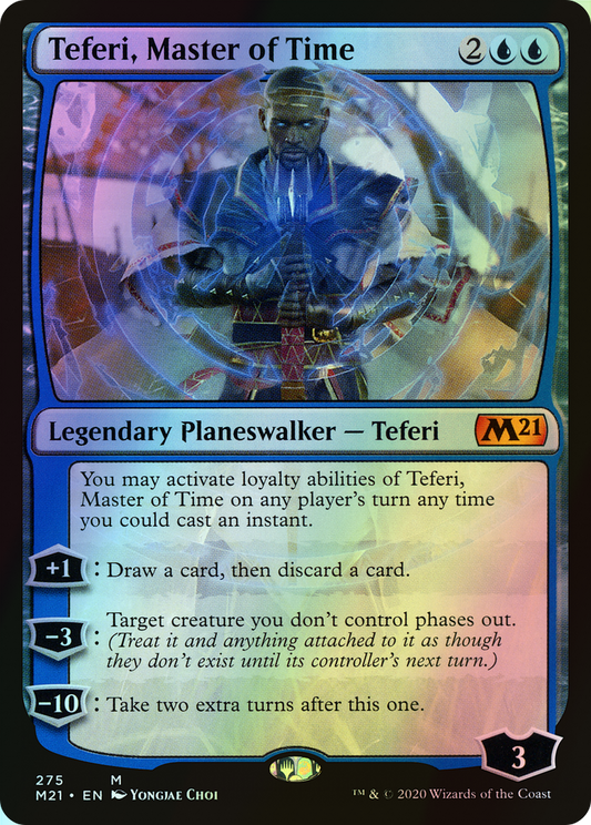 Teferi, Master of Time (M21) #275 [EN/F] s/o
