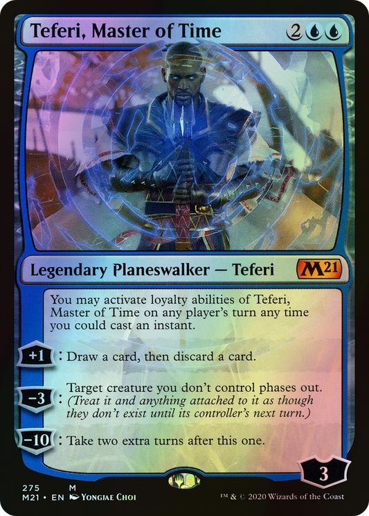 Teferi, Master of Time (M21) #275 [EN/F] s/o