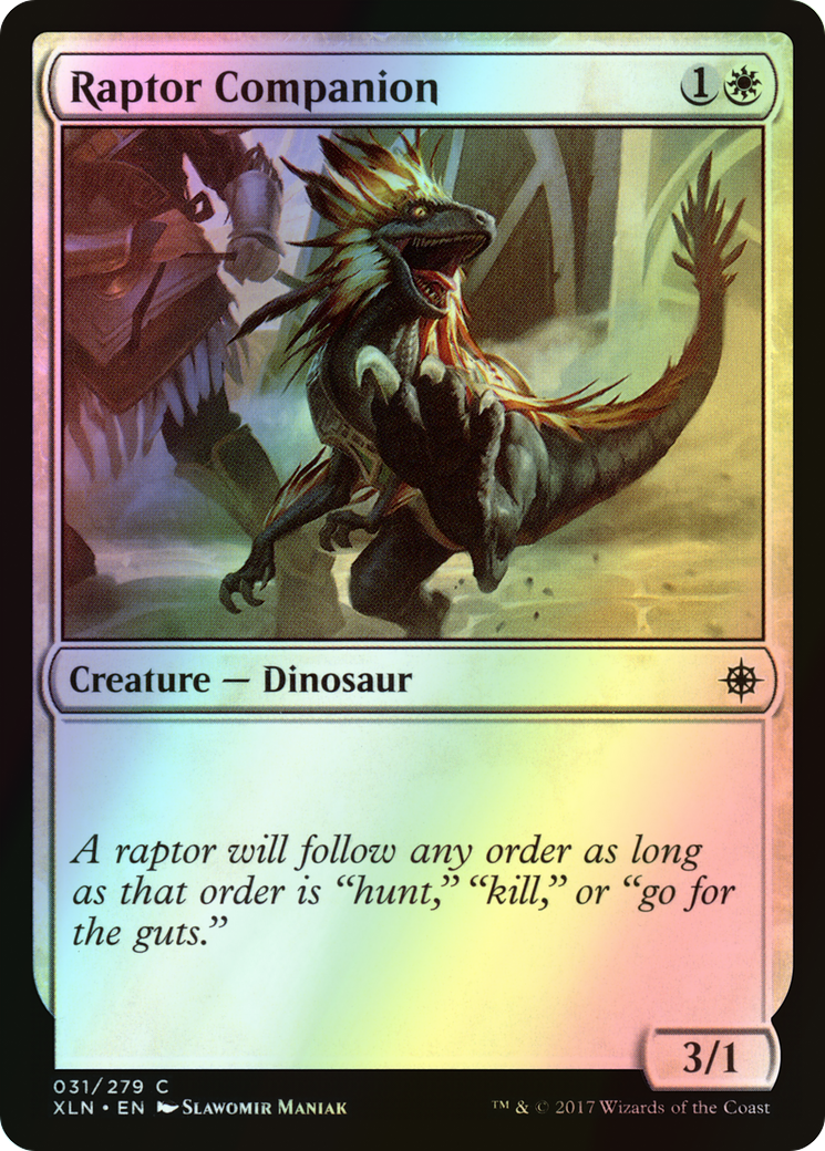 Raptor Companion (XLN) #31 [EN/F]