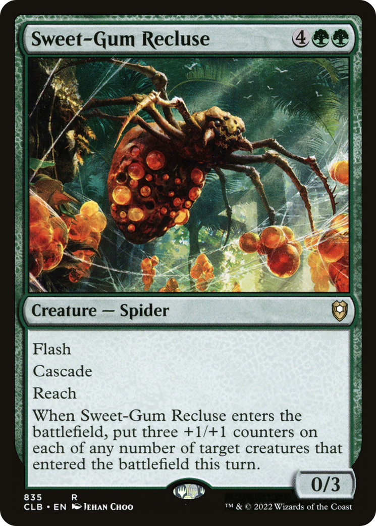 Sweet-Gum Recluse (CLB) #835 [EN/N]