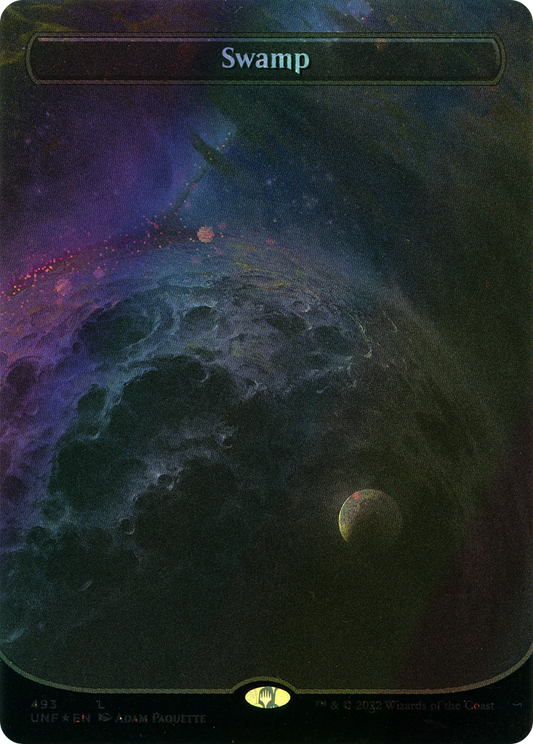 Swamp - Galaxy Foil (UNF) #493 [EN/F] s/o