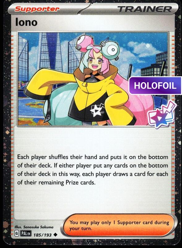 Iono - 185/193 (Cosmo Foil) (MCAP) #185 [EN/H]