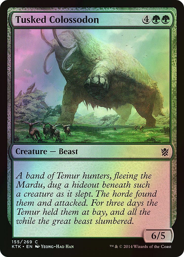 Tusked Colossodon (KTK) #155 [EN/F]